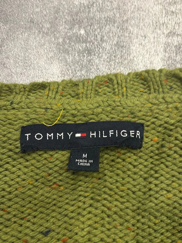 đź›’Pull Tommy Hilfiger Taille M Vert Kakiđź›’