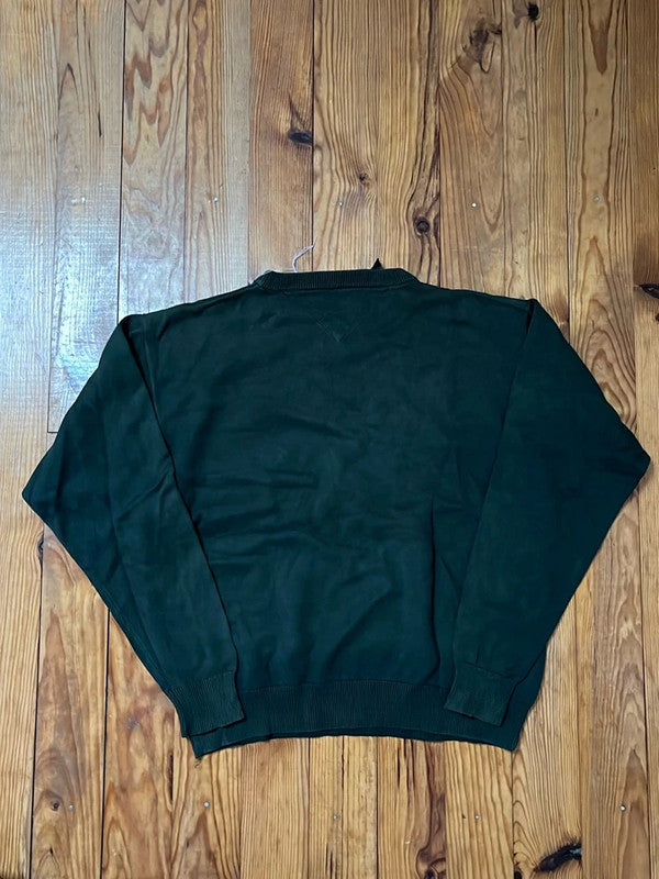 đź›’Pull Tommy Hilfiger Vert Kaki Taille Lđź›’