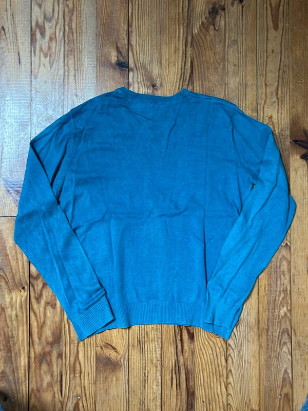 đź›’Pull Tommy Hilfiger Turquoise Taille Lđź›’