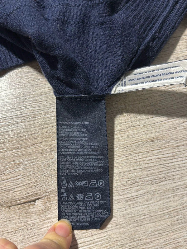 đź›’Pull Tommy Hilfiger Bleu Marine Taille M đź›’