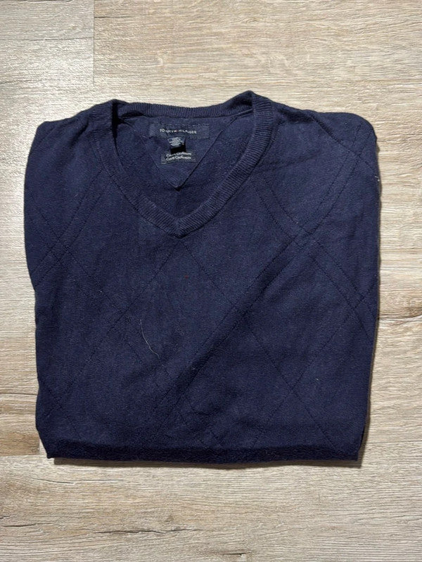 đź›’Pull Tommy Hilfiger Bleu Marine Taille M đź›’