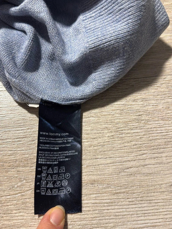 đź›’Pull Tommy Hilfiger Bleu Ciel Taille XXLđź›’