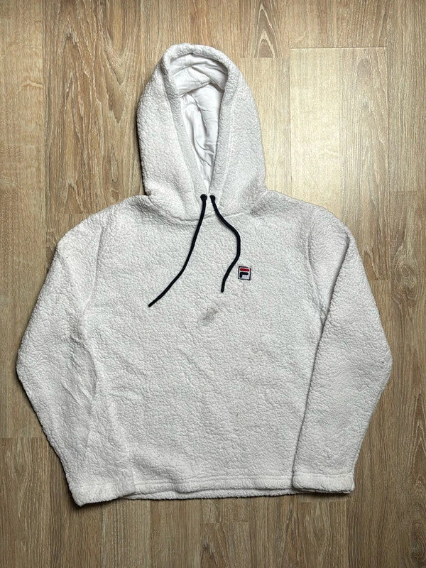 Sweat Ă capuche FILA Blanc Taille S