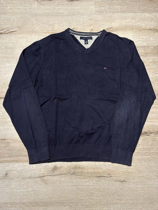đź›’Pull Tommy Hilfiger Bleu Marine Taille Lđź›’