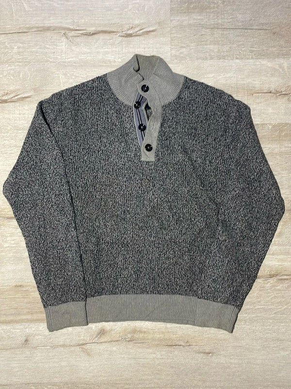 🛒Pull Tommy Hilfiger XXL Gris Chiné🛒