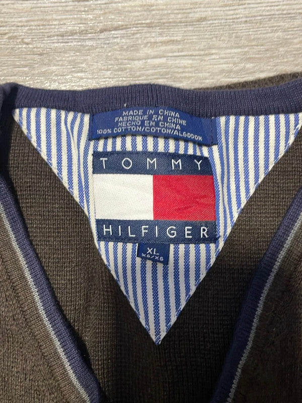 đź›’Gilet sans manches Tommy Hilfiger XL Marronđź›’
