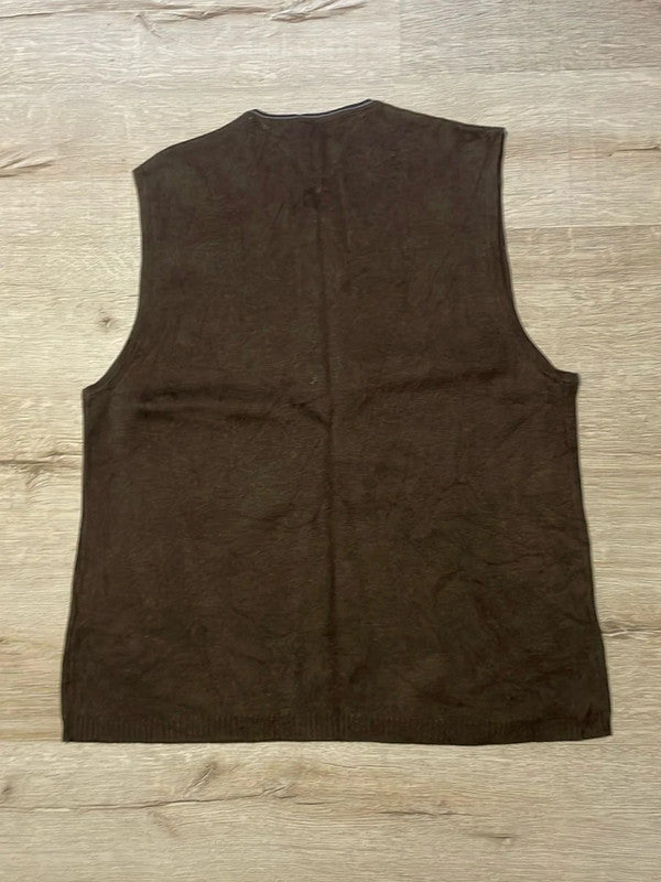 đź›’Gilet sans manches Tommy Hilfiger XL Marronđź›’