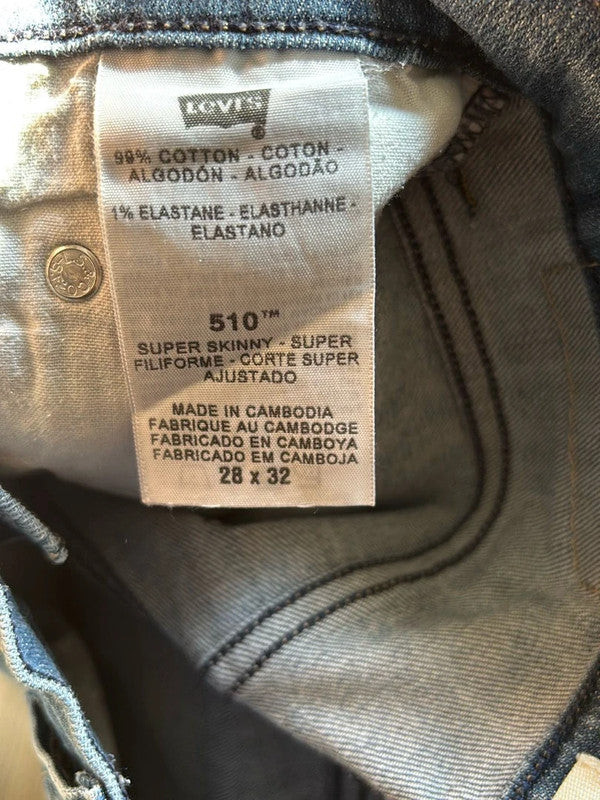 đź›’Jeans Levi's 510 W28 L32đź›’