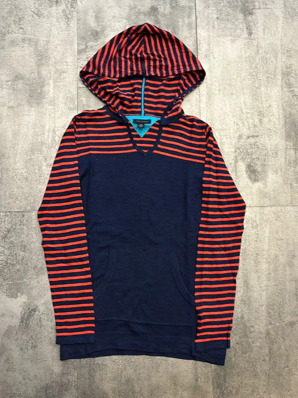 🛒Sweat à capuche rayé Tommy Hilfiger L 🛒