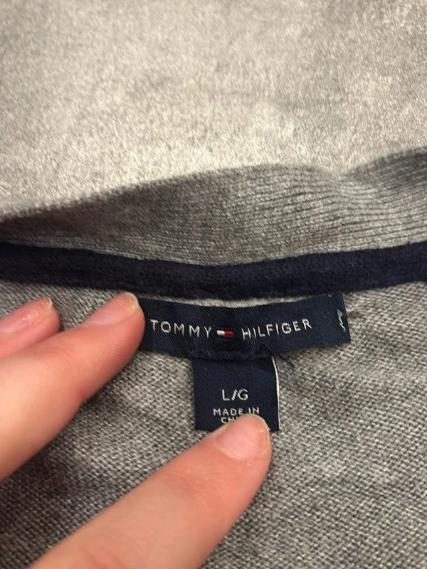 đź›’Gilet Tommy Hilfiger Gris Taille Lđź›’