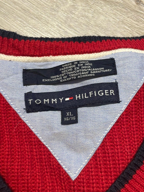 đź›’Gilet sans manches Tommy Hilfiger XLđź›’