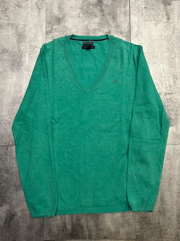 đź›’Pull Tommy Hilfiger Vert Taille Lđź›’
