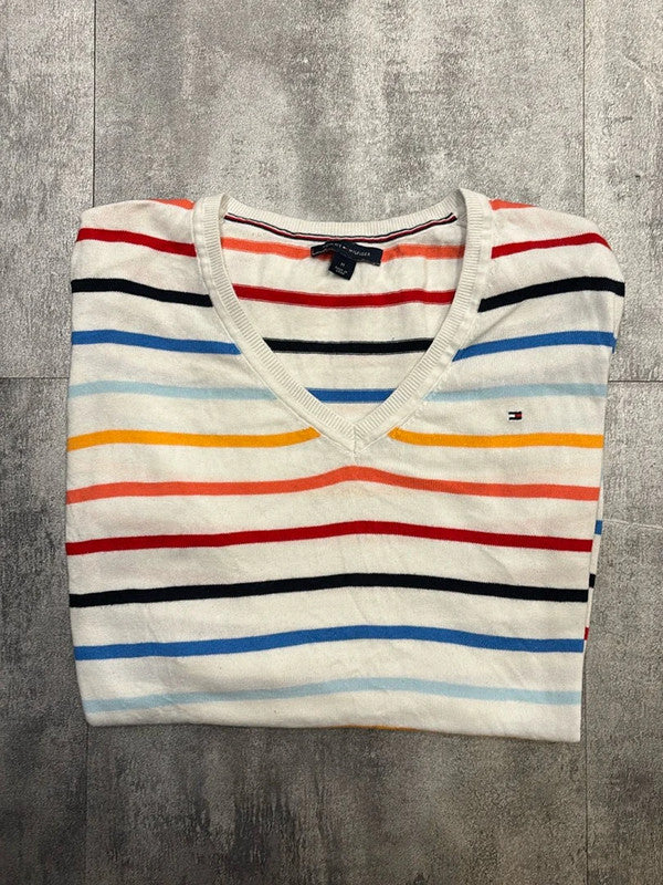 🛒Pull rayé Tommy Hilfiger M🛒