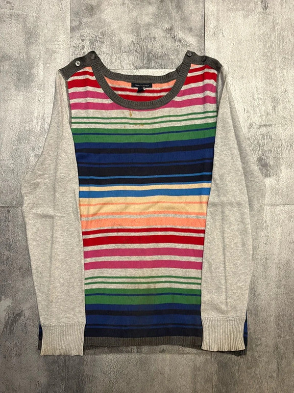 🛒Pull rayé multicolore Tommy Hilfiger M🛒