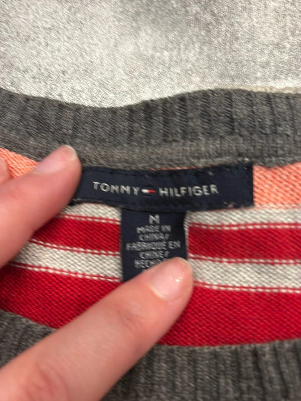 🛒Pull rayé multicolore Tommy Hilfiger M🛒