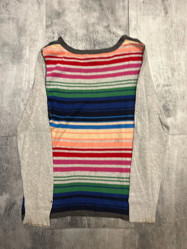 🛒Pull rayé multicolore Tommy Hilfiger M🛒