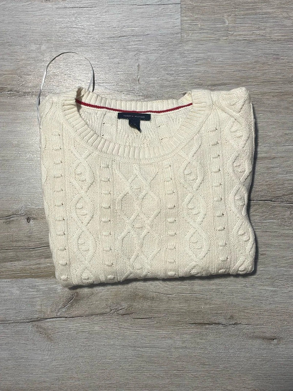 🛒Pull Tommy Hilfiger Crème Taille L🛒