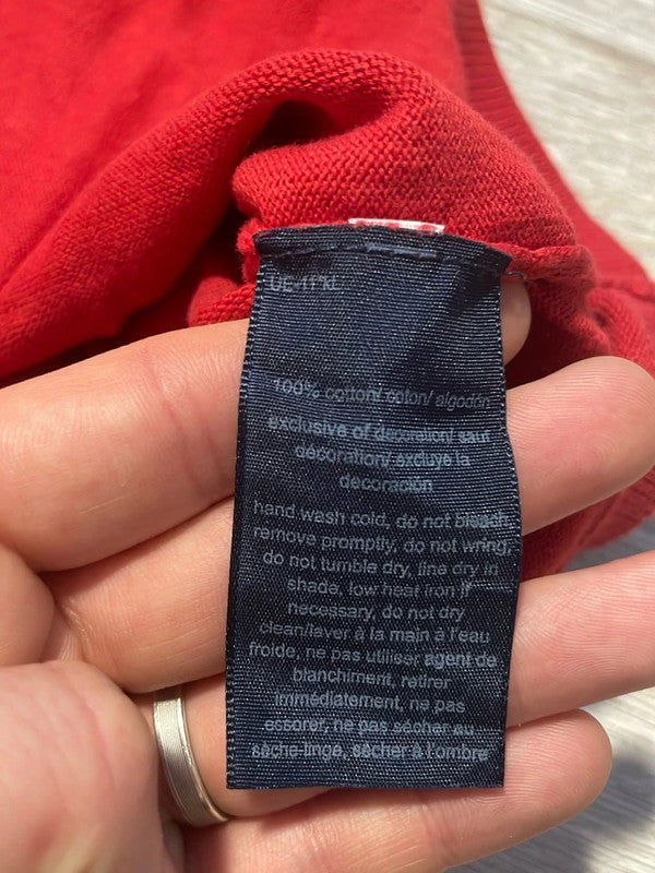 đź›’Pull Tommy Hilfiger Rouge Lđź›’