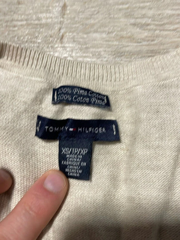 đź›’Pull sans manches Tommy Hilfiger XSđź›’
