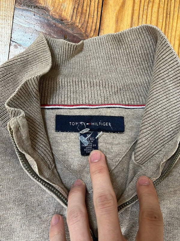 🛒Pull zippé Tommy Hilfiger XXL🛒