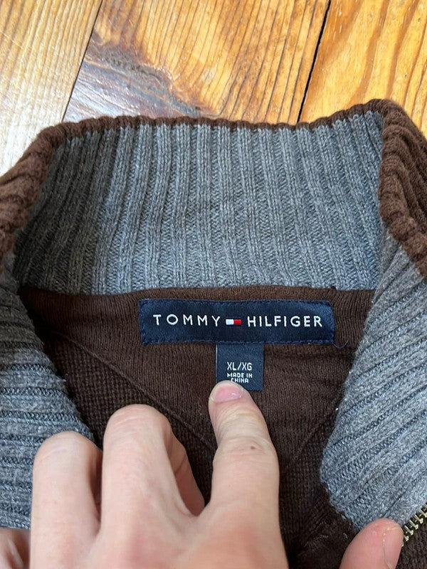🛒Pull zippé Tommy Hilfiger XL🛒