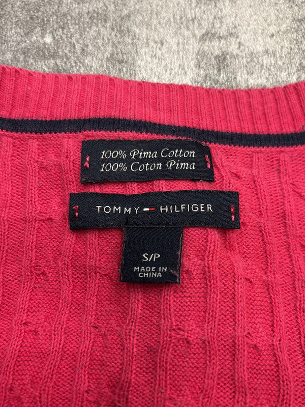 đź›’Pull rose Tommy Hilfiger taille Sđź›’