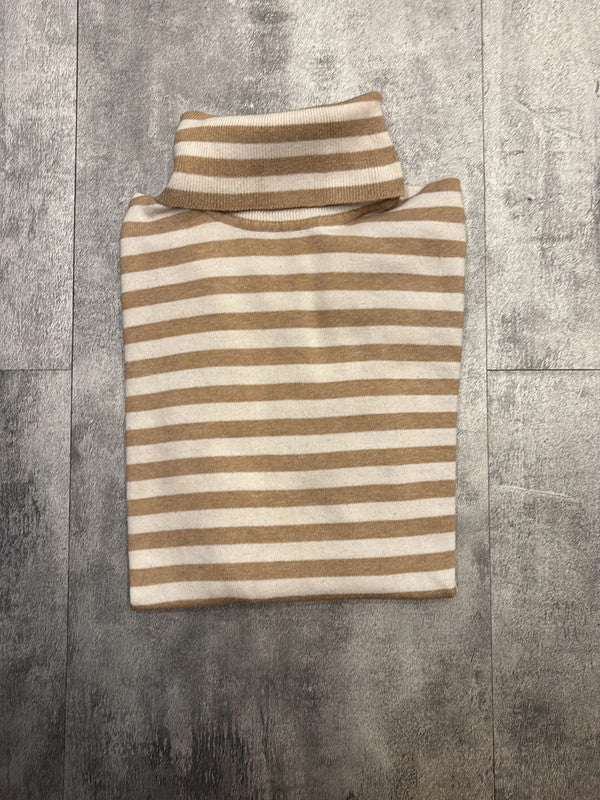 🛒Pull col roulé rayé Tommy Hilfiger S🛒