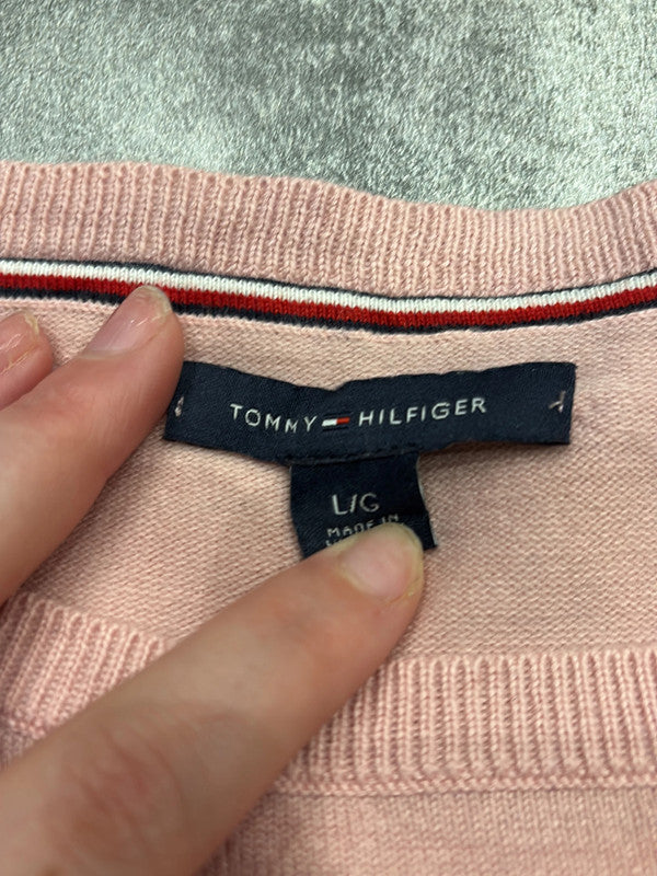 đź›’Pull rose Tommy Hilfiger taille Lđź›’