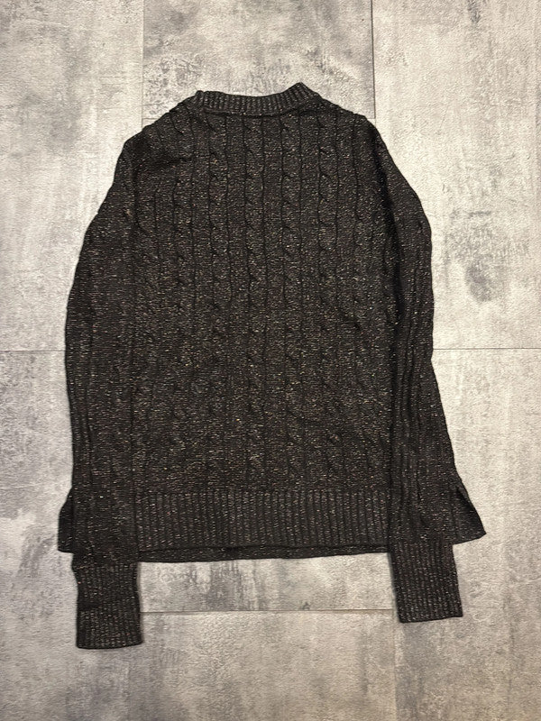 🛒Pull Tommy Hilfiger Noir Pailletté XXS🛒