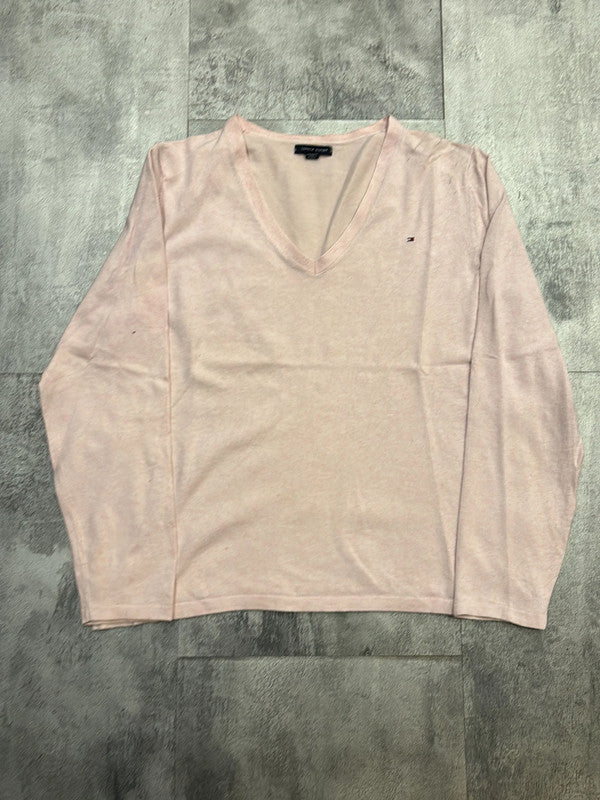 đź›’Pull rose Tommy Hilfiger taille Lđź›’