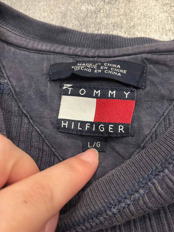 đź›’Tommy Hilfiger T-shirt Manches Longues Taille Lđź›’