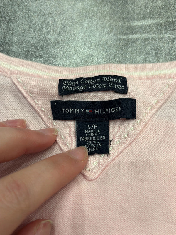 đź›’Pull rose Tommy Hilfiger taille Sđź›’