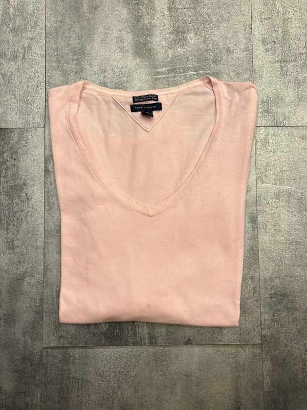 đź›’Pull rose Tommy Hilfiger taille Sđź›’