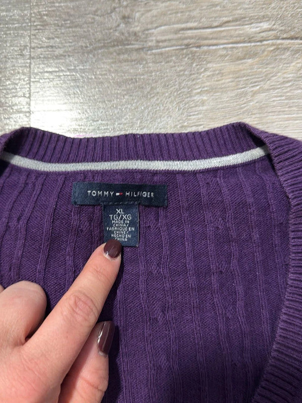 đź›’Pull Tommy Hilfiger Violet XLđź›’