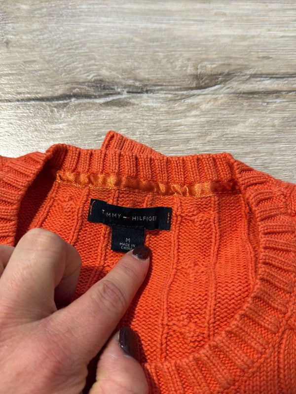 đź›’Pull orange Tommy Hilfiger taille Mđź›’