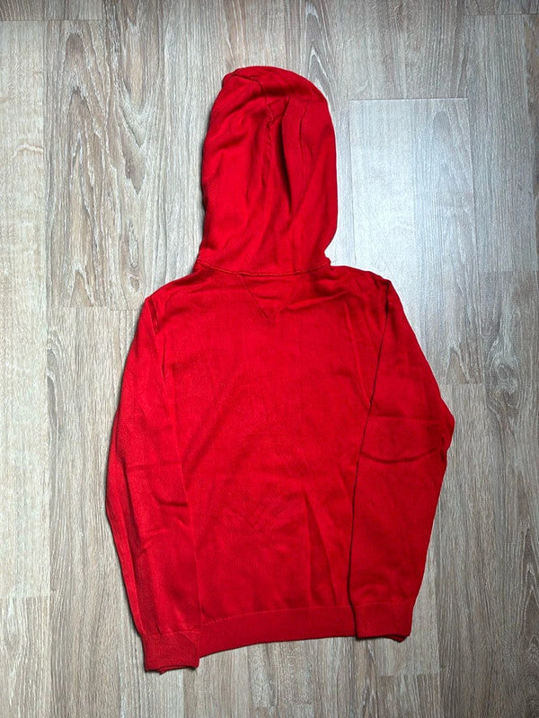 đź›’Pull Ă capuche rouge Tommy Hilfiger - Taille Lđź›’