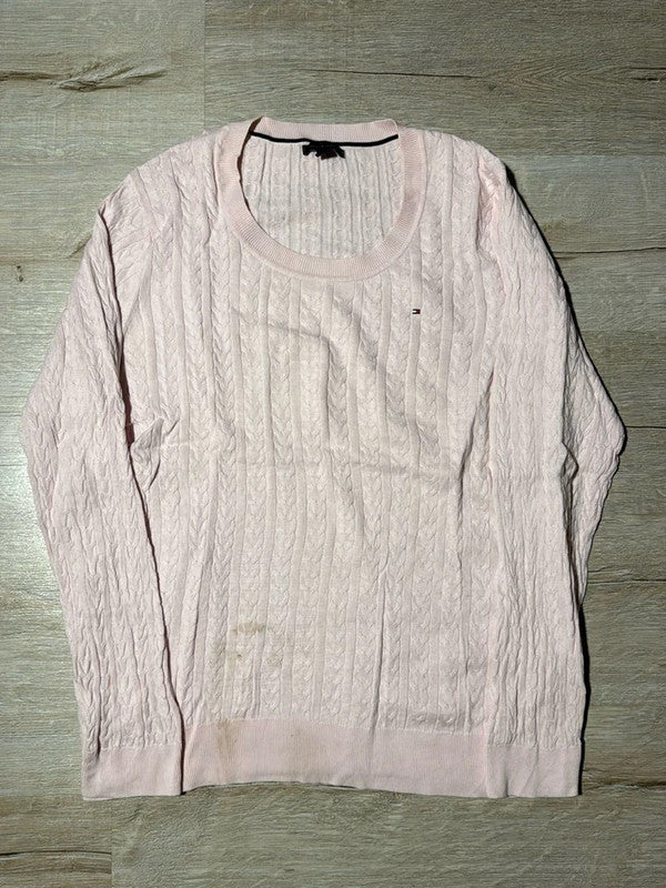 đź›’Pull rose Tommy Hilfiger taille XXLđź›’