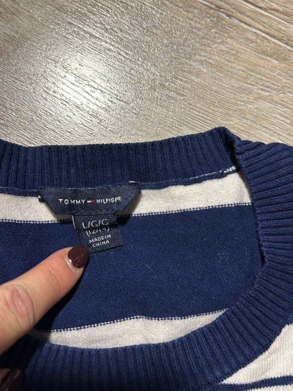 🛒Pull rayé Tommy Hilfiger L🛒