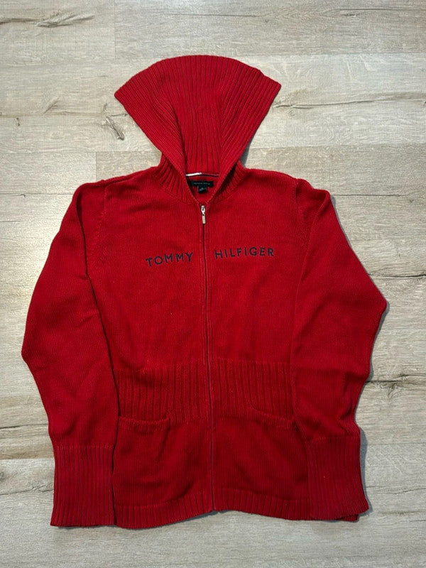 🛒Gilet zippé rouge Tommy Hilfiger XL🛒