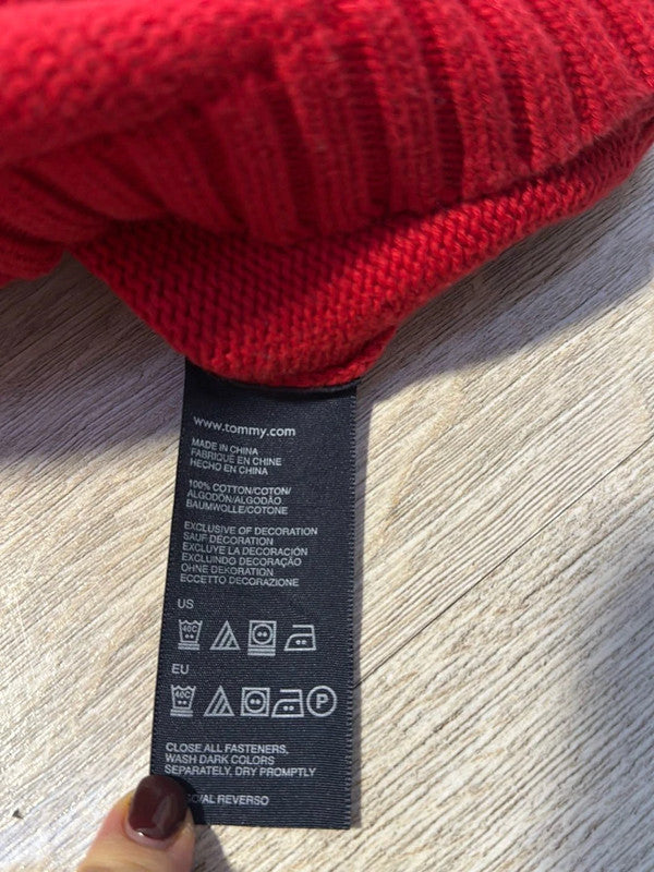 🛒Gilet zippé rouge Tommy Hilfiger XL🛒