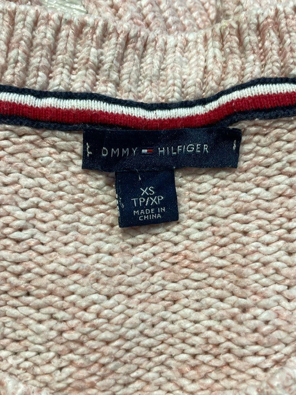 đź›’Pull rose Tommy Hilfiger Taille XSđź›’