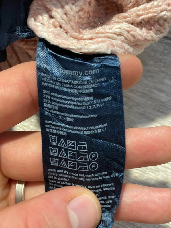 đź›’Pull rose Tommy Hilfiger Taille XSđź›’