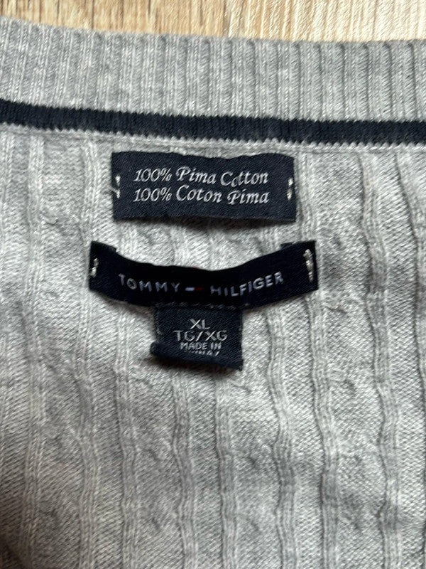 đź›’Pull Gris Tommy Hilfiger XLđź›’