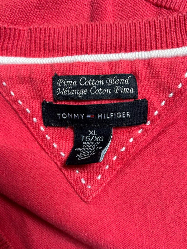 đź›’Pull Tommy Hilfiger Rose Taille XLđź›’