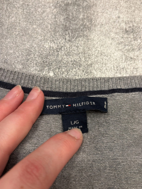 đź›’Pull Tommy Hilfiger Gris Taille Lđź›’