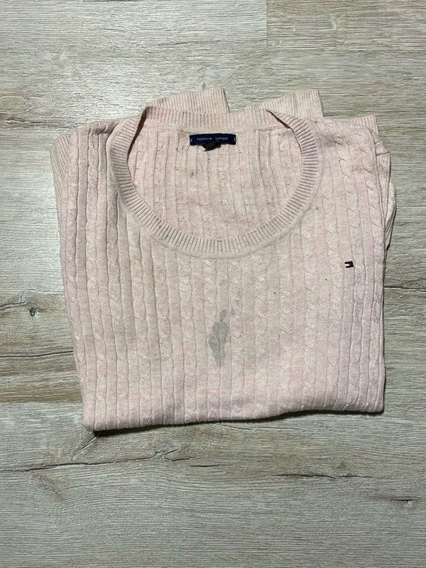 đź›’Pull rose Tommy Hilfiger taille Lđź›’