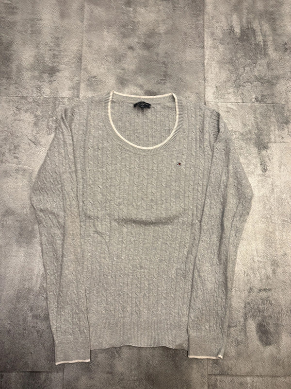 đź›’Pull Gris Tommy Hilfiger Taille Mđź›’