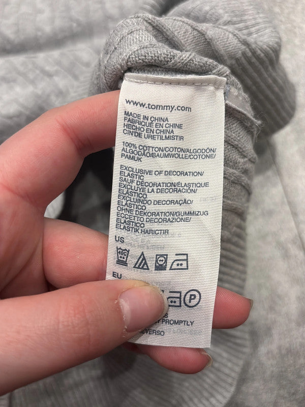 đź›’Pull Gris Tommy Hilfiger Taille Mđź›’