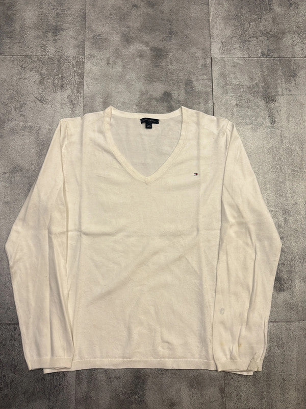 đź›’Pull col V Tommy Hilfiger Taille Lđź›’