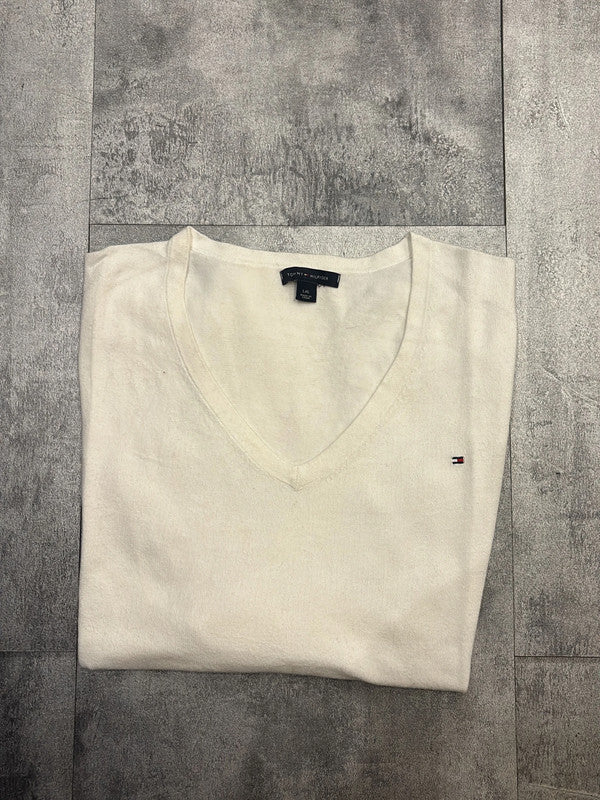 đź›’Pull col V Tommy Hilfiger Taille Lđź›’